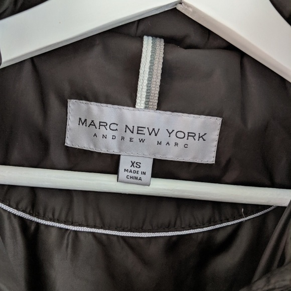 ANDREW MARC QUILTED DOWN MIDI PUFFER PARKA COAT EXCELLENT CONDITION VERY WARM - Picture 8 of 9